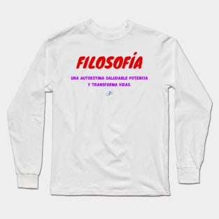 Filosofía Long Sleeve T-Shirt